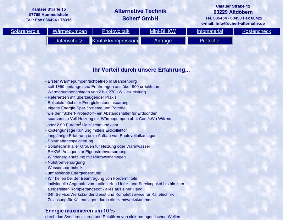 Alternative Technik Scherf GmbH