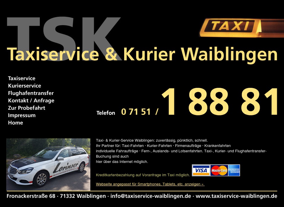 Taxiservice & Kurier Waiblingen