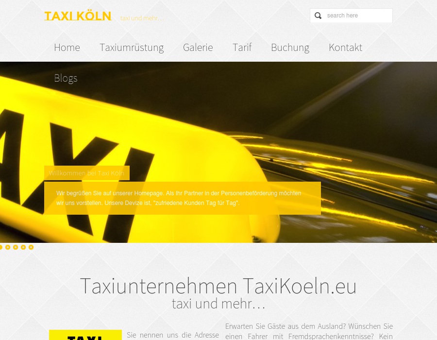 Taxi Umrüstung Köln