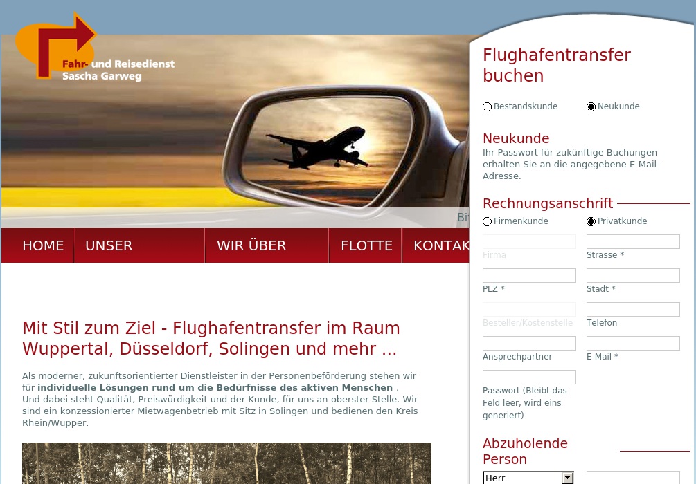 Garweg Fahr - und Reisedienst