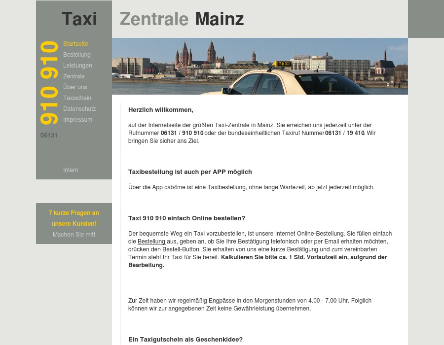 Allgemeine Funktaxizentrale