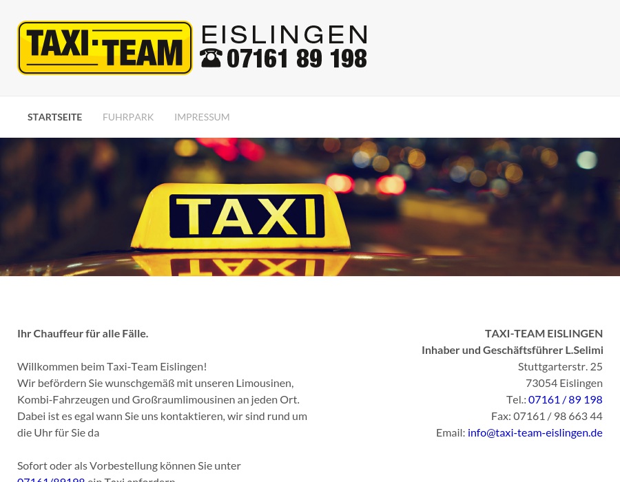TAXI-TEAM EISLINGEN