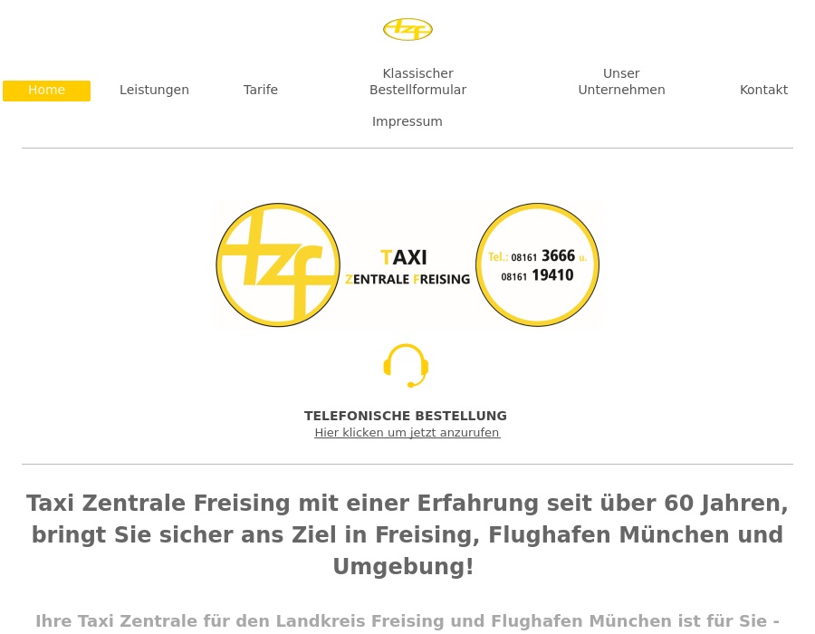 Taxi Zentrale Freising