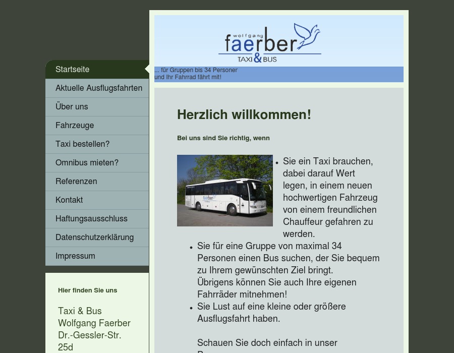 Taxi & Minibus Faerber