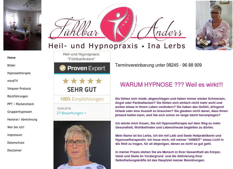 Heil- und Hypnosepraxis "Fühlbar Anders"