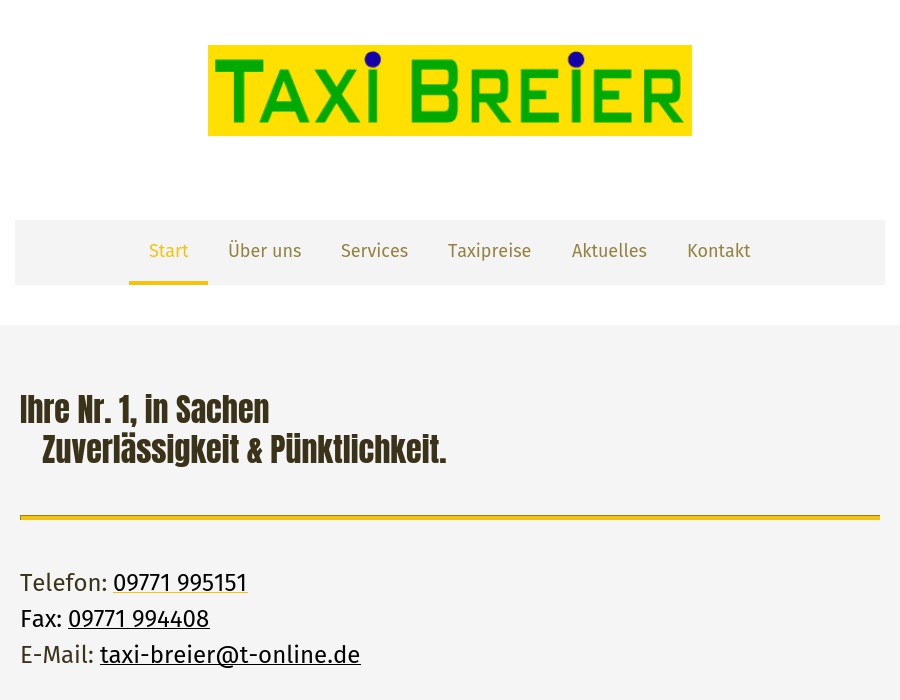 Taxi Breier