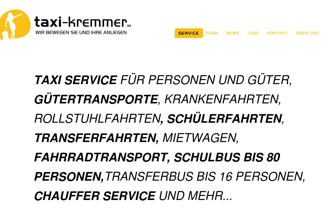 Kremmer - TAXI 24 h
