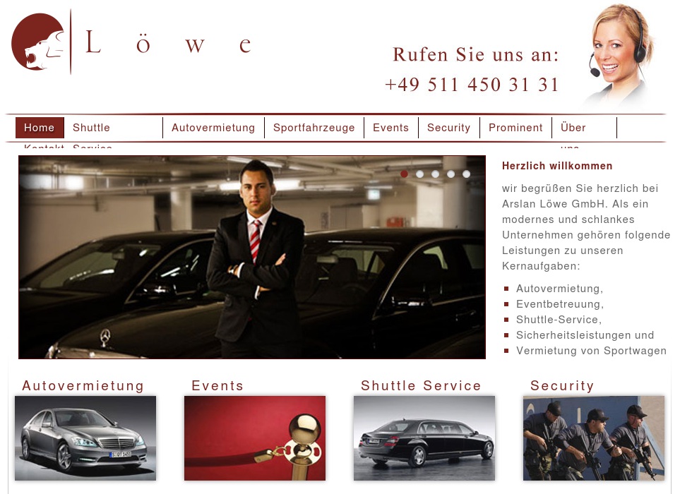 Arslan-Löwe GmbH Auto- & Sportwagenvermietung