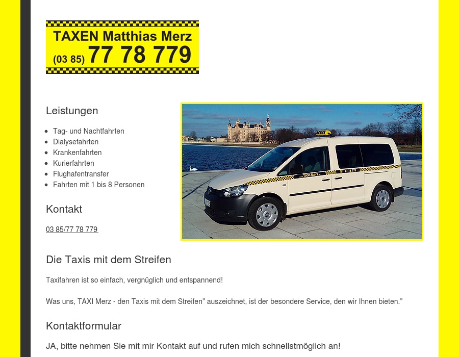 Taxenbetrieb Matthias Merz