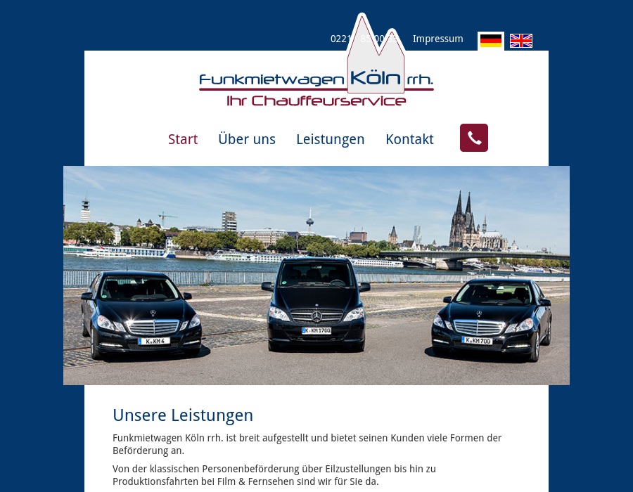 Funkmietwagen Köln rrh.