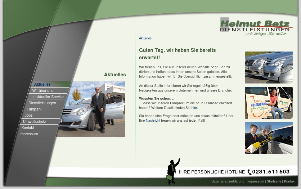 Helmut Betz Dienstleistungen oHG Taxiunternehmen