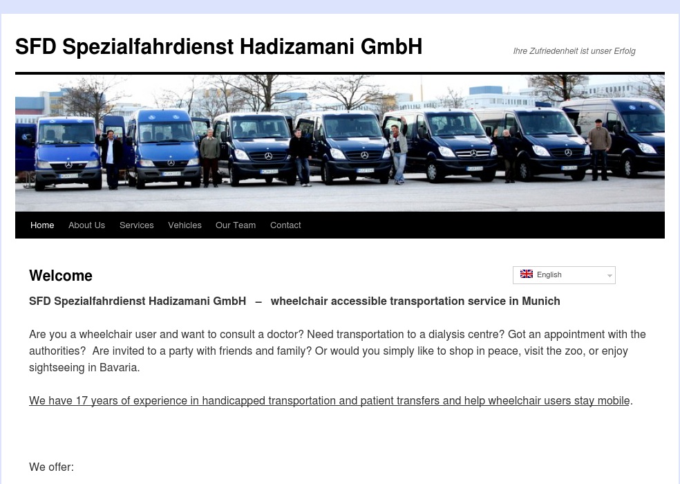 SFD Spezialfahrdienst Hadizamani GmbH