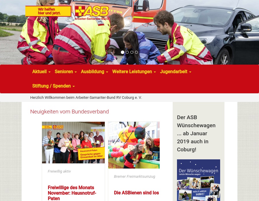 Arbeiter-Samariter-Bund RV Coburg e.V. (ASB)
