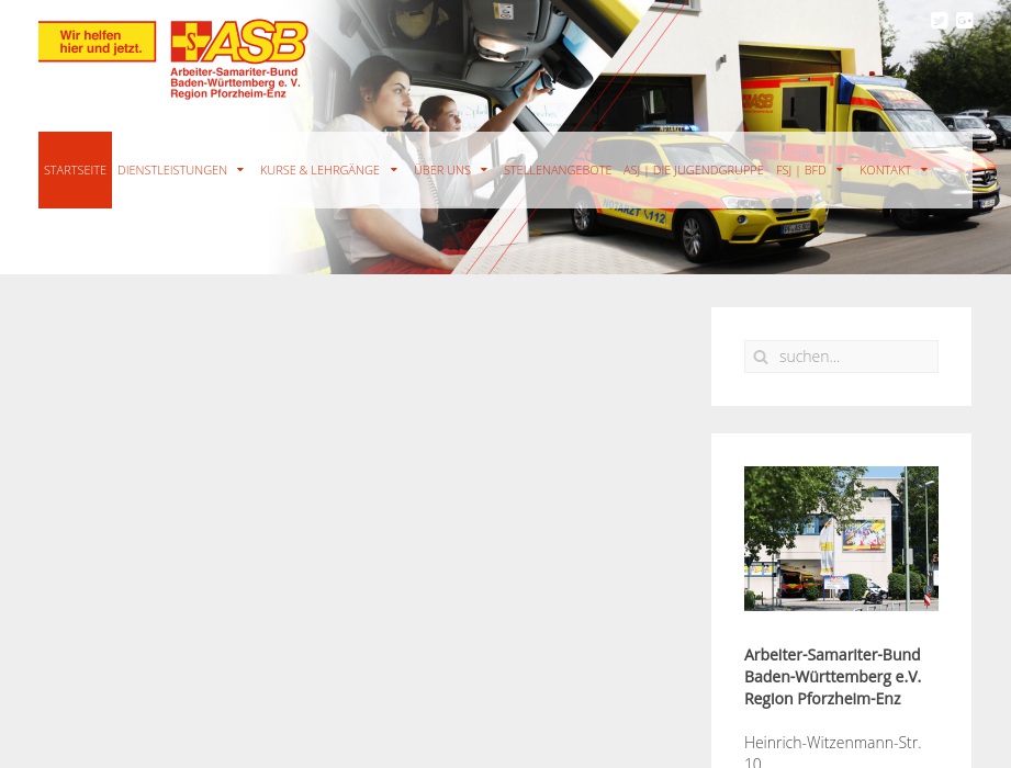 ASB Arbeiter-Samariter-Bund Baden-Württemberg e.V. Pforzh.