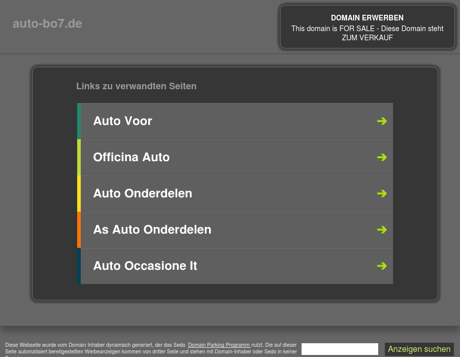 Auto BO Gbr. Fitting
