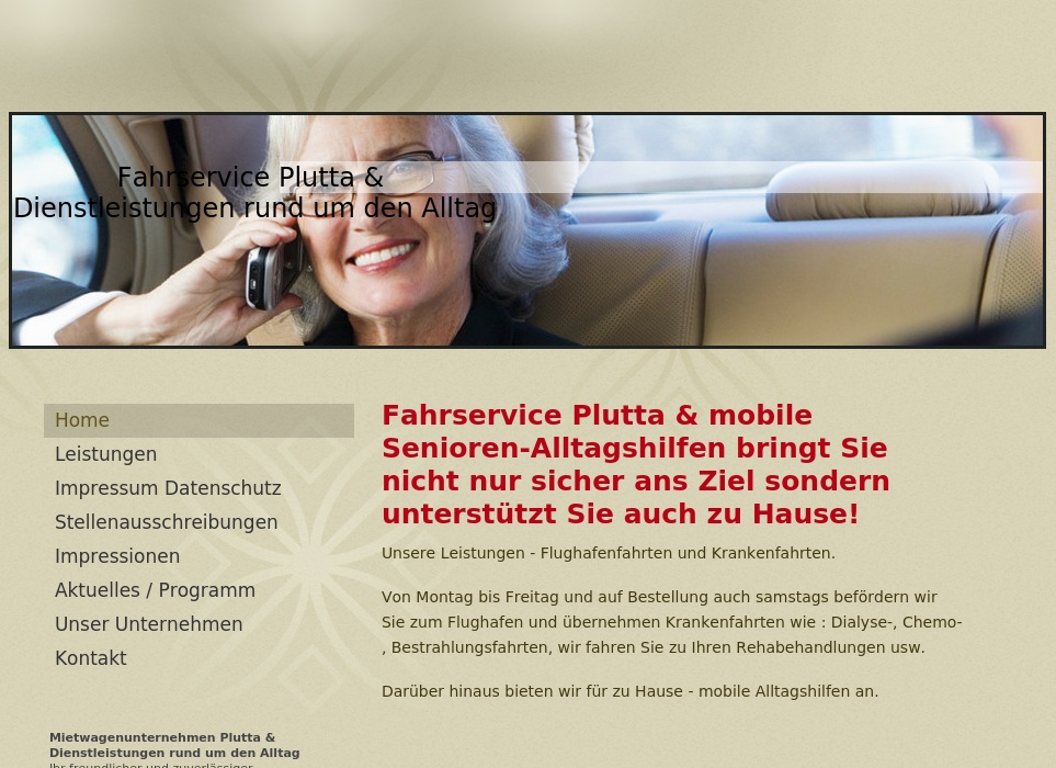 Plutta Fahrservice