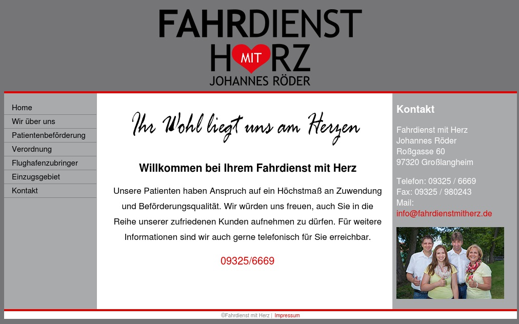Fahrdienst mit Herz