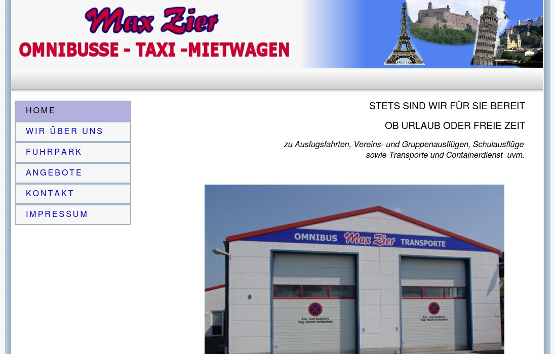 Omnibus + Taxi Zier Max