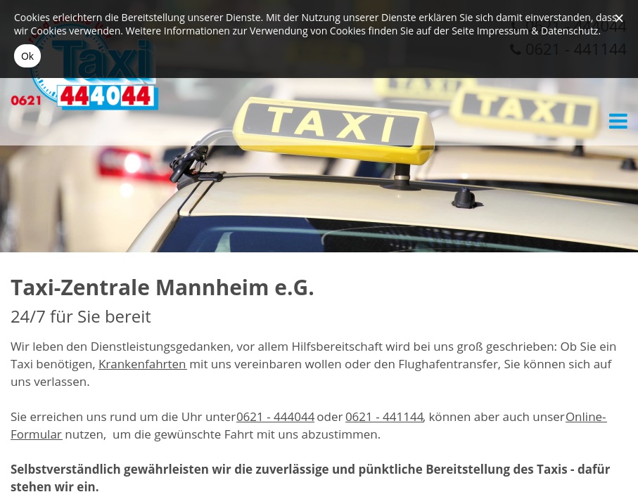 Taxi-Zentrale Mannheim eG