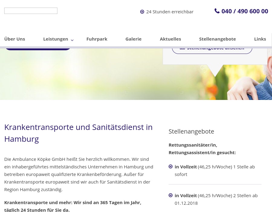 Ambulance Köpke GmbH Krankenbeförderung