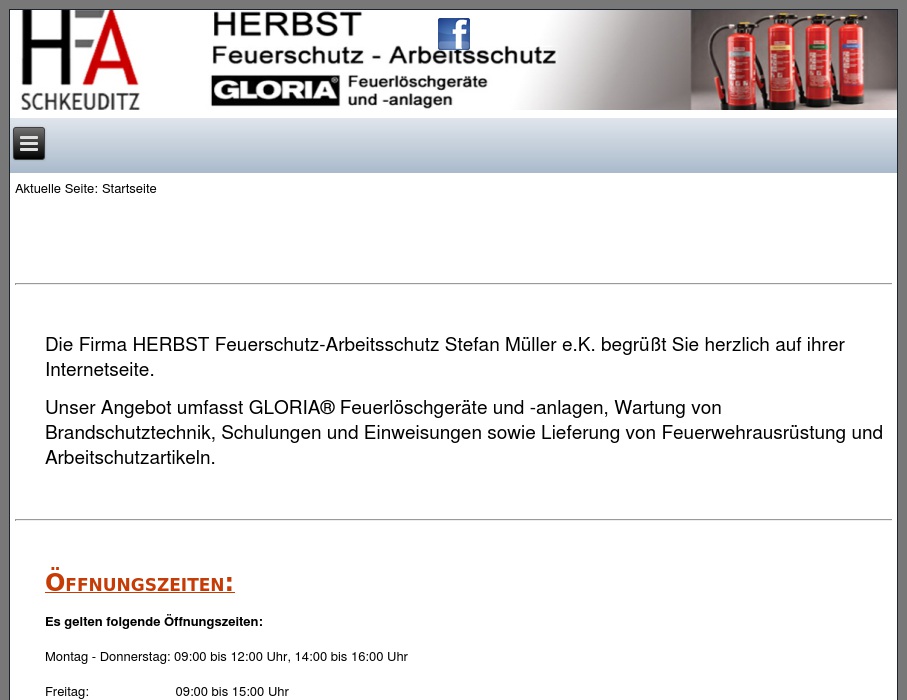Herbst Feuerschutz-Arbeitsschutz Stefan Müller e.K.