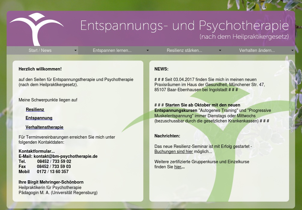 Praxis für Psychotherapie - Birgit Mehringer (Heilpraktikerin für Psychotherapie)
