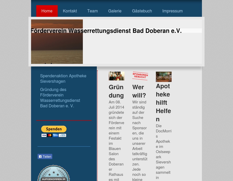 Förderverein Wasserrettungsdienst Bad Doberan e.V.