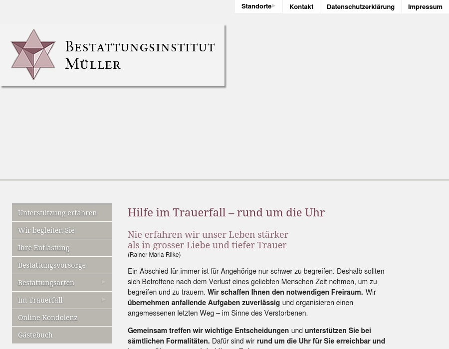 Bestattungsinstitut Müller