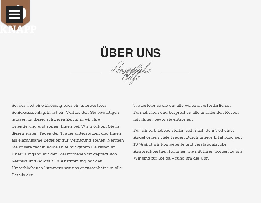 Bestattungen Knapp GmbH