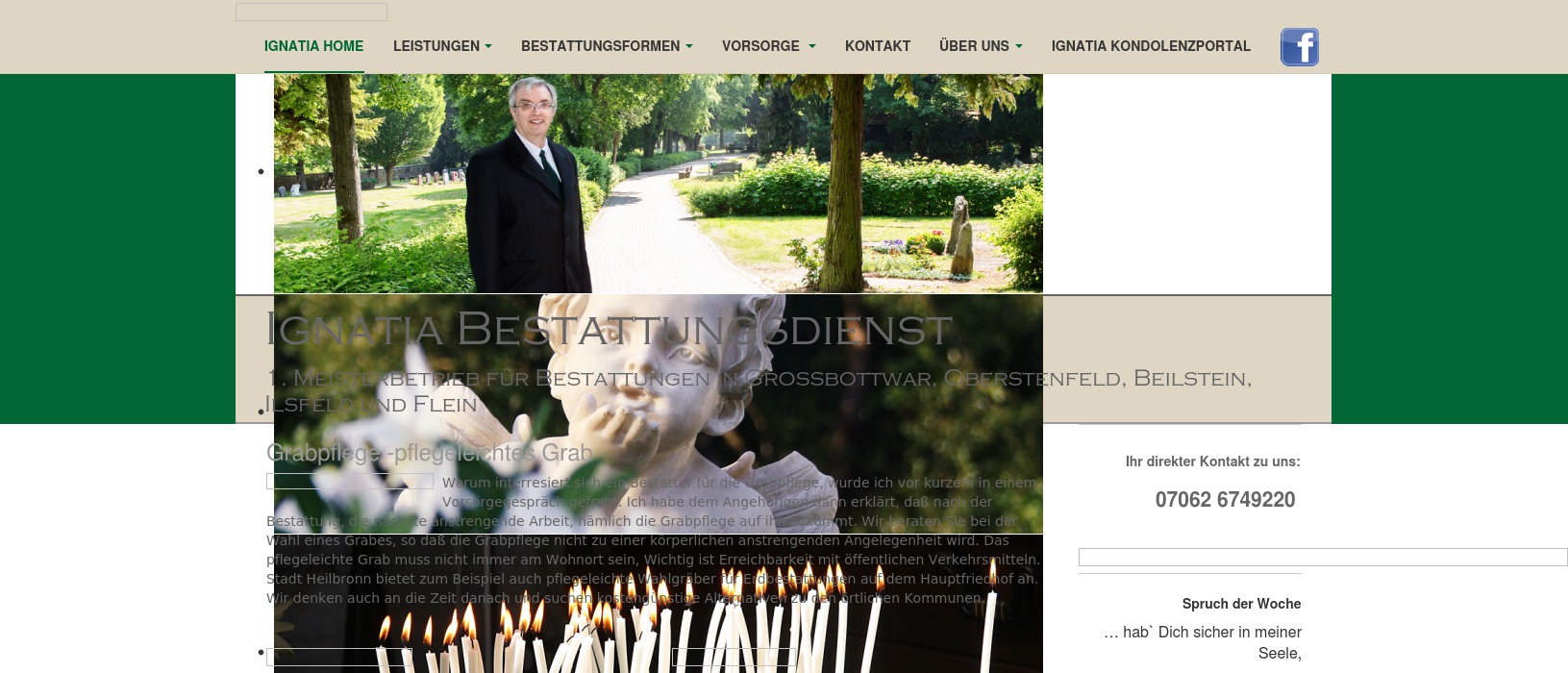 IGNATIA BESTATTUNSDIENST Klaus Rebholz