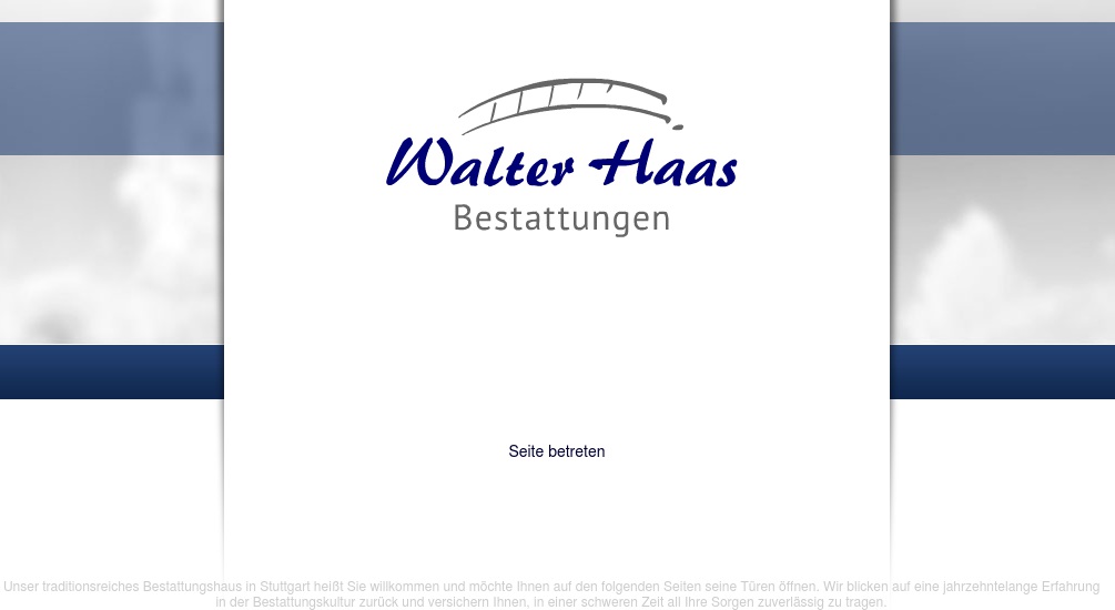 Bestattungen Walter Haas