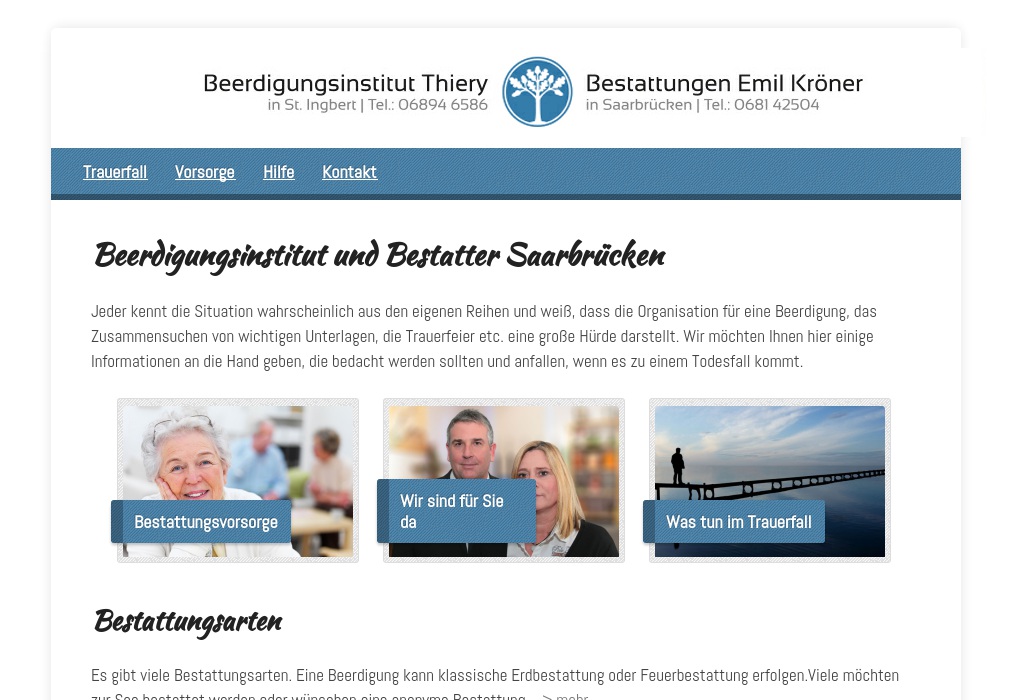 Bestattungen Emil Kröner