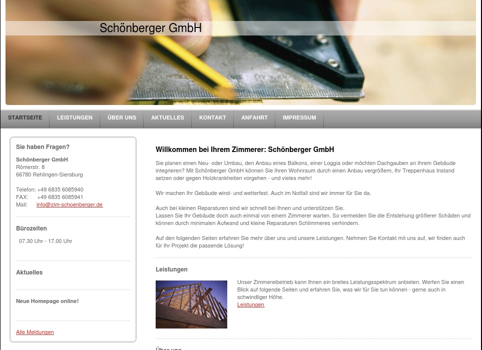 Zimmerei Uwe Schönberger GmbH