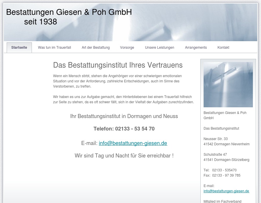 Bestattungen Giesen & Poh