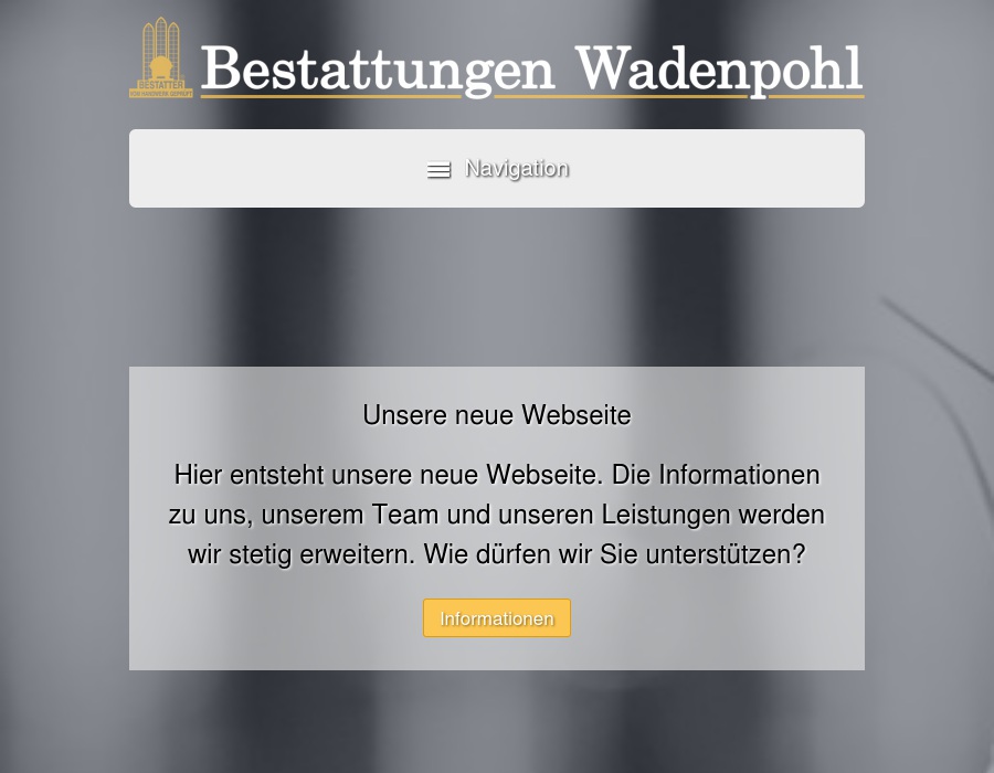 Wadenpohl Bestattungen e.K.