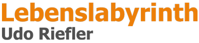 Logo: Lebenslabyrinth Udo Riefler