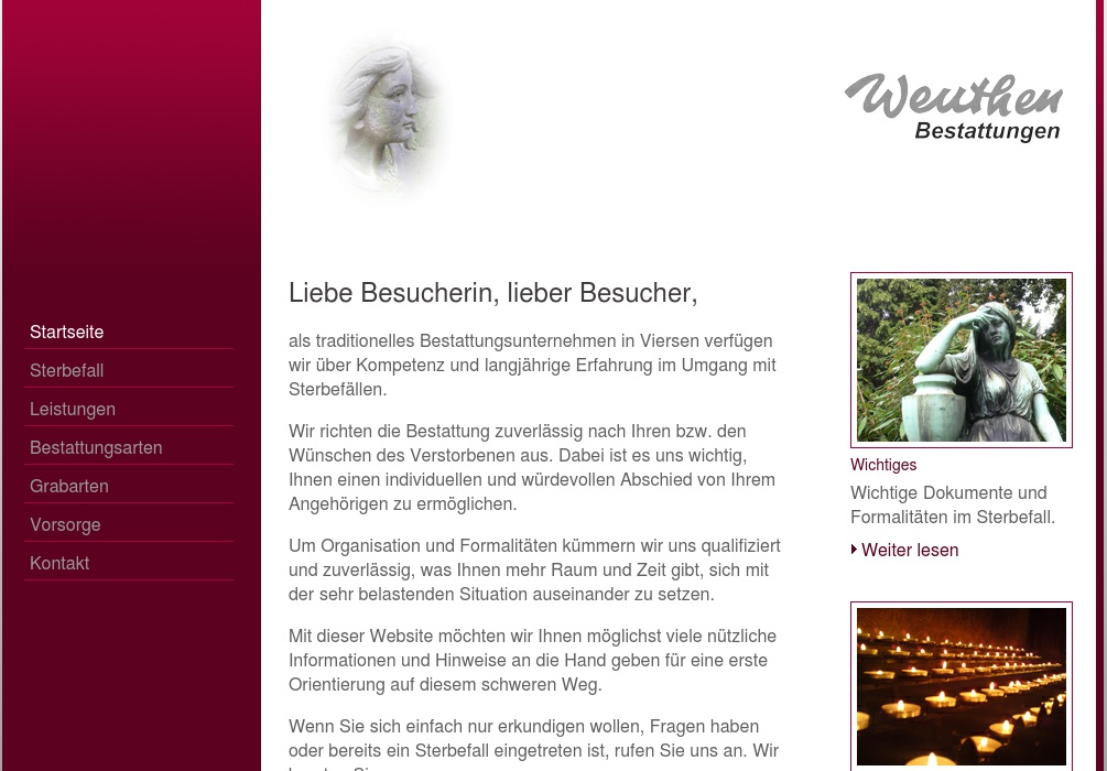 Bestattungen Weuthen