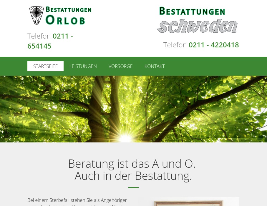 Bestattungen Schweden