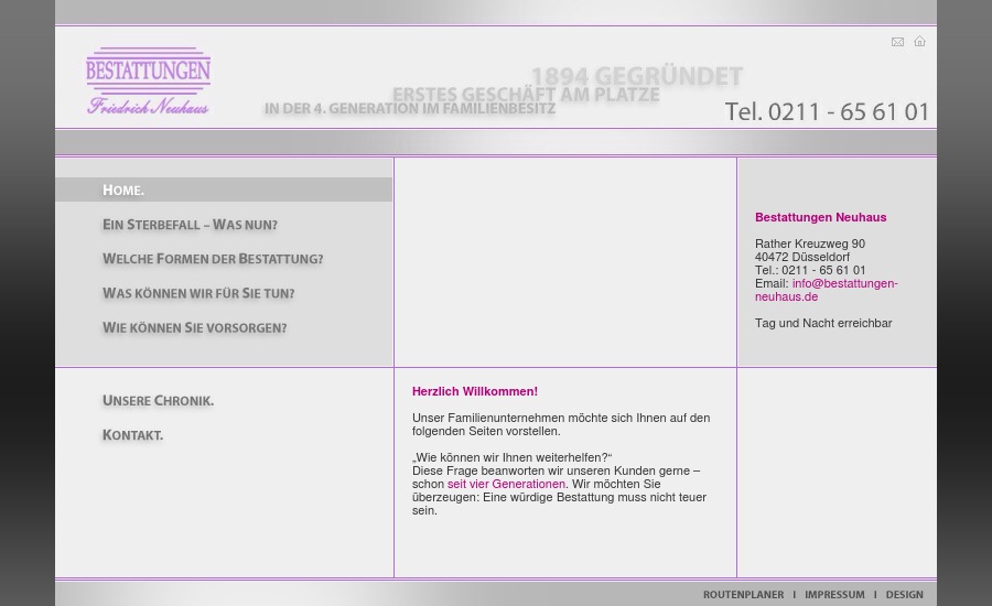 Bestattungen Neuhaus Friedrich