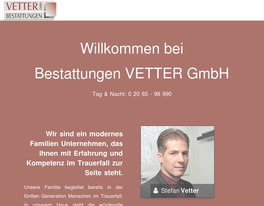 Beerdigung DOHR-VETTER GMBH