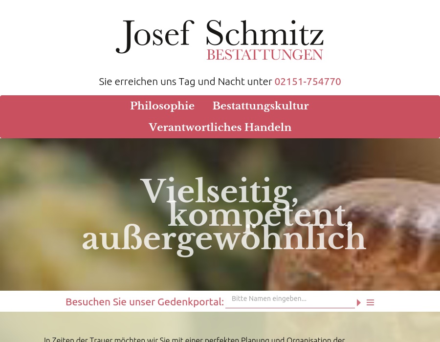 Bestattungen Josef Schmitz GmbH