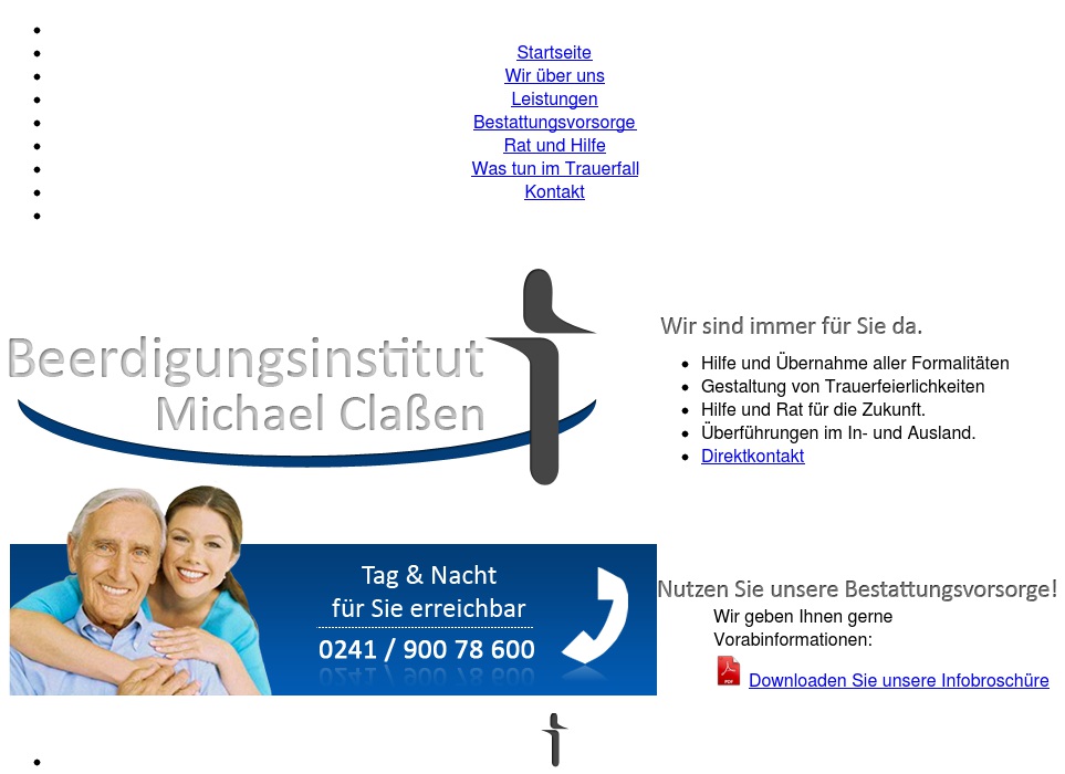 Beerdigungsinstitut Michael Claßen