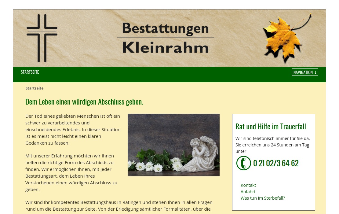 Bestattungen Kleinrahm