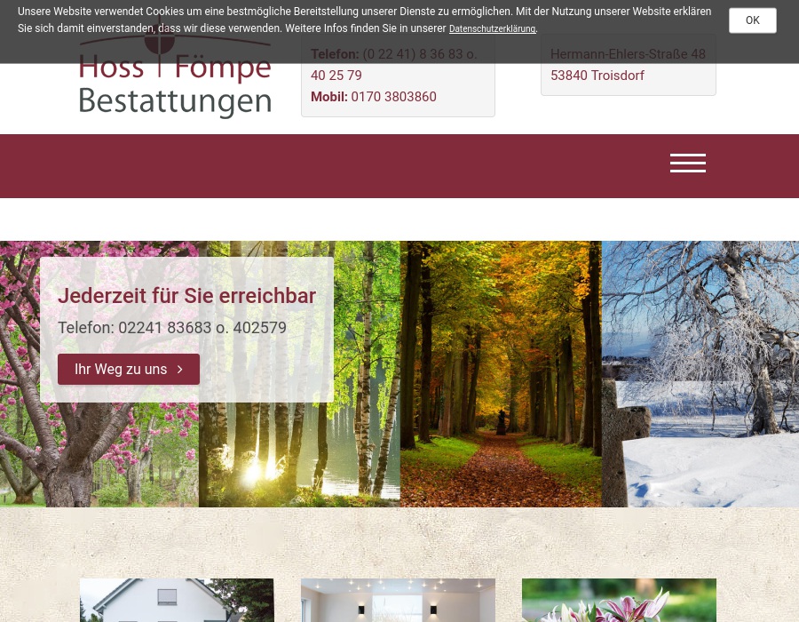 Hoss + Fömpe Bestattungen