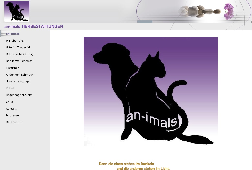 an-imals Tierbestattungen