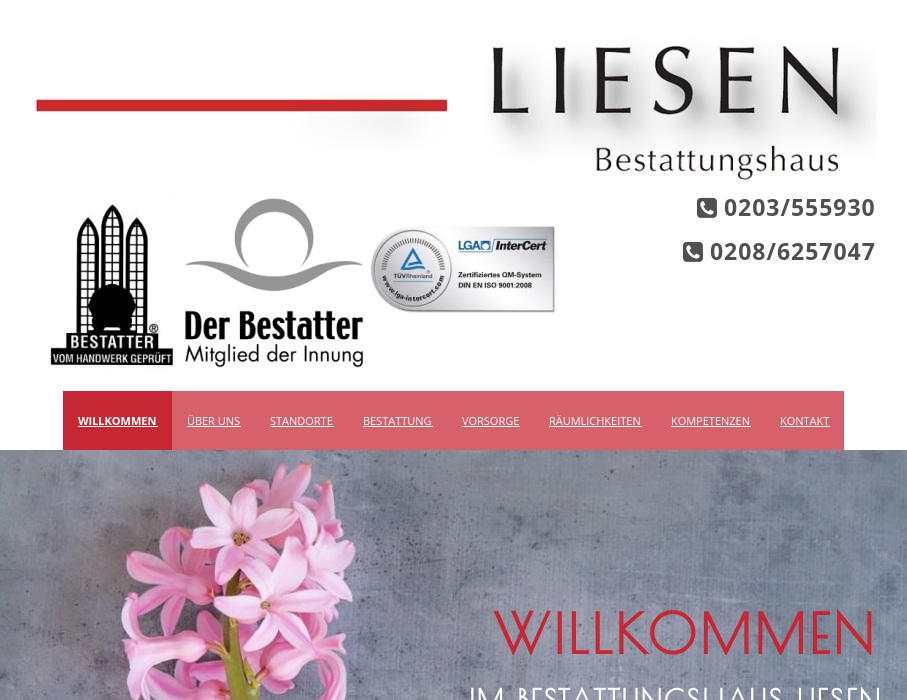 Liesen GmbH Beerdigungs- Institut-Schreinerei