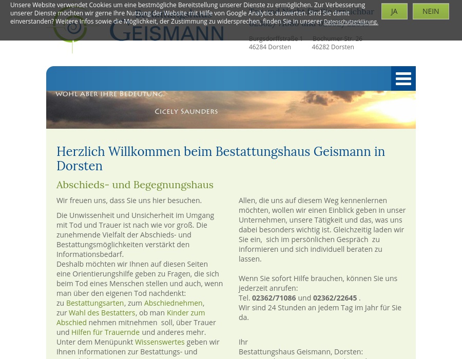 Geismann Rainer Bestattungen