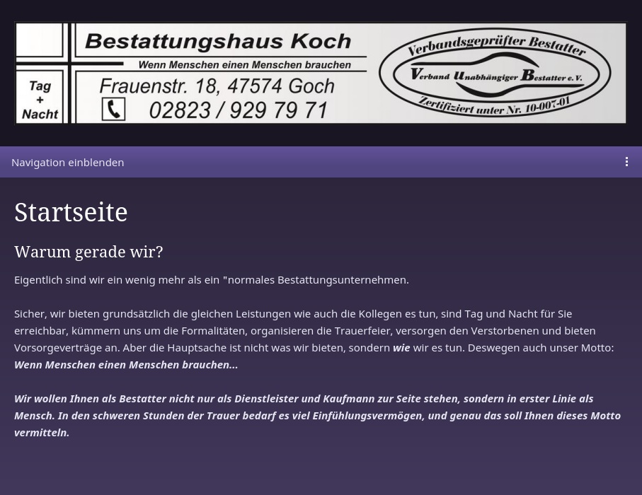 Bestattungshaus Koch