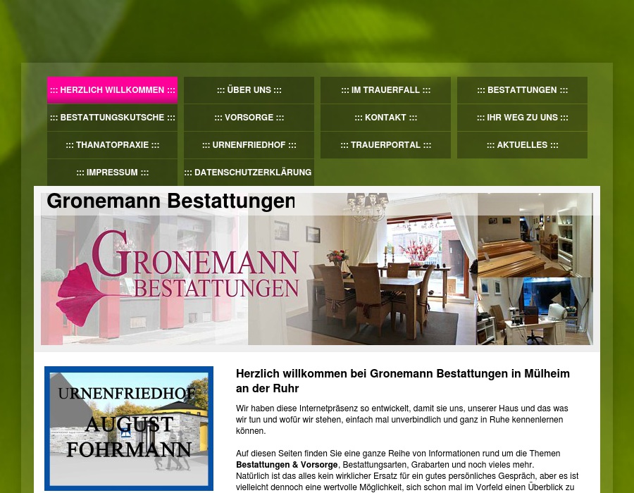 Bestattungen Gronemann