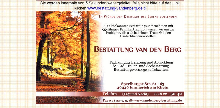 Bestattung van den Berg